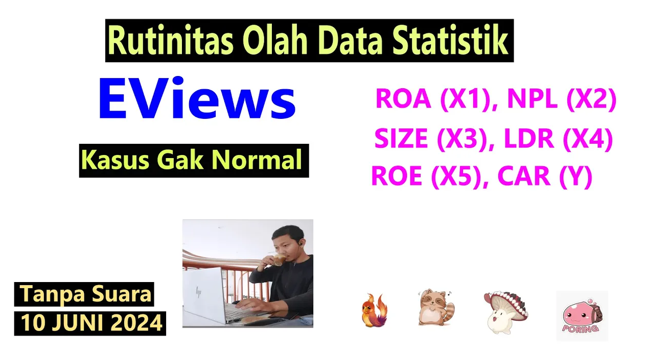 Panel Data Regression dengan EViews — Materi 9